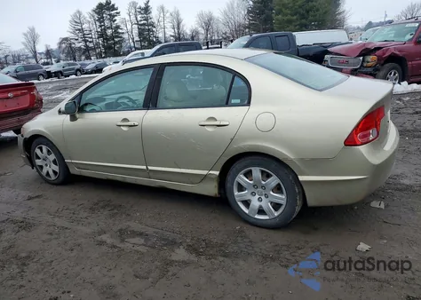 2008 Honda Civic Lx из США, поврежденный, VIN 1HGFA16518L117436